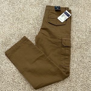 Kids khakhi pant side pocket cargo style NWT